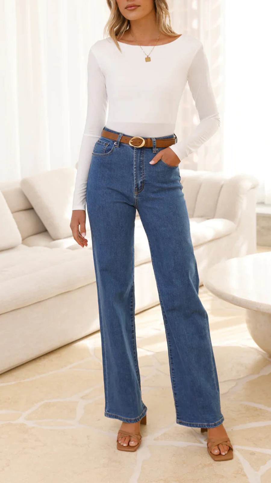 Xaila Jeans - Dark Denim - Image 2