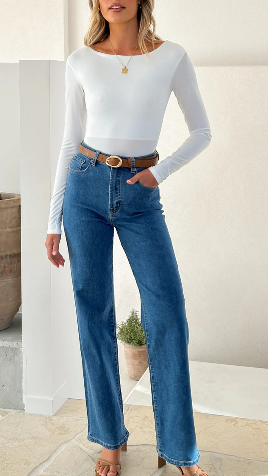 Xaila Jeans - Dark Denim - Image 4