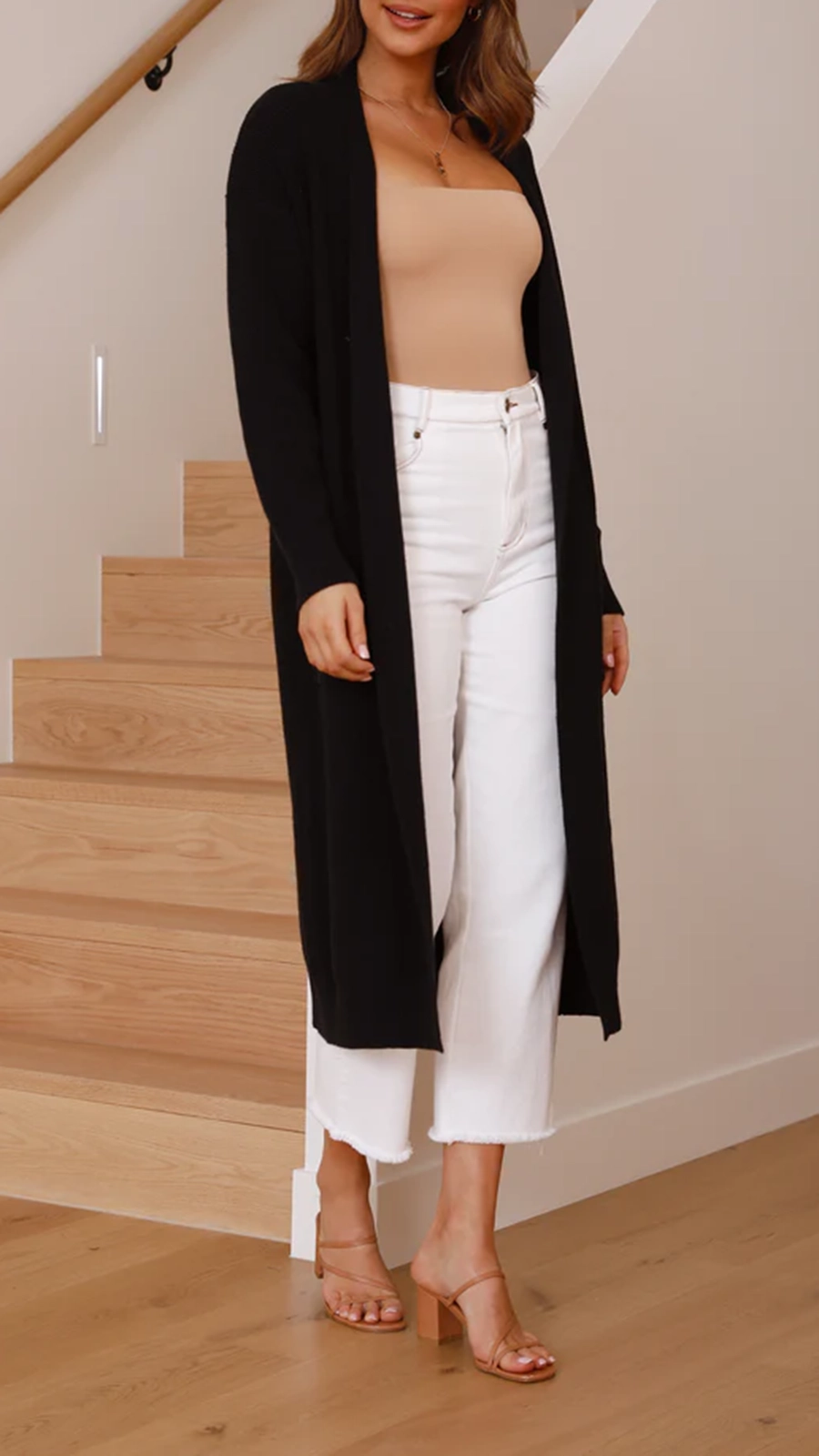 Nadine Cardigan - Beige - Image 18