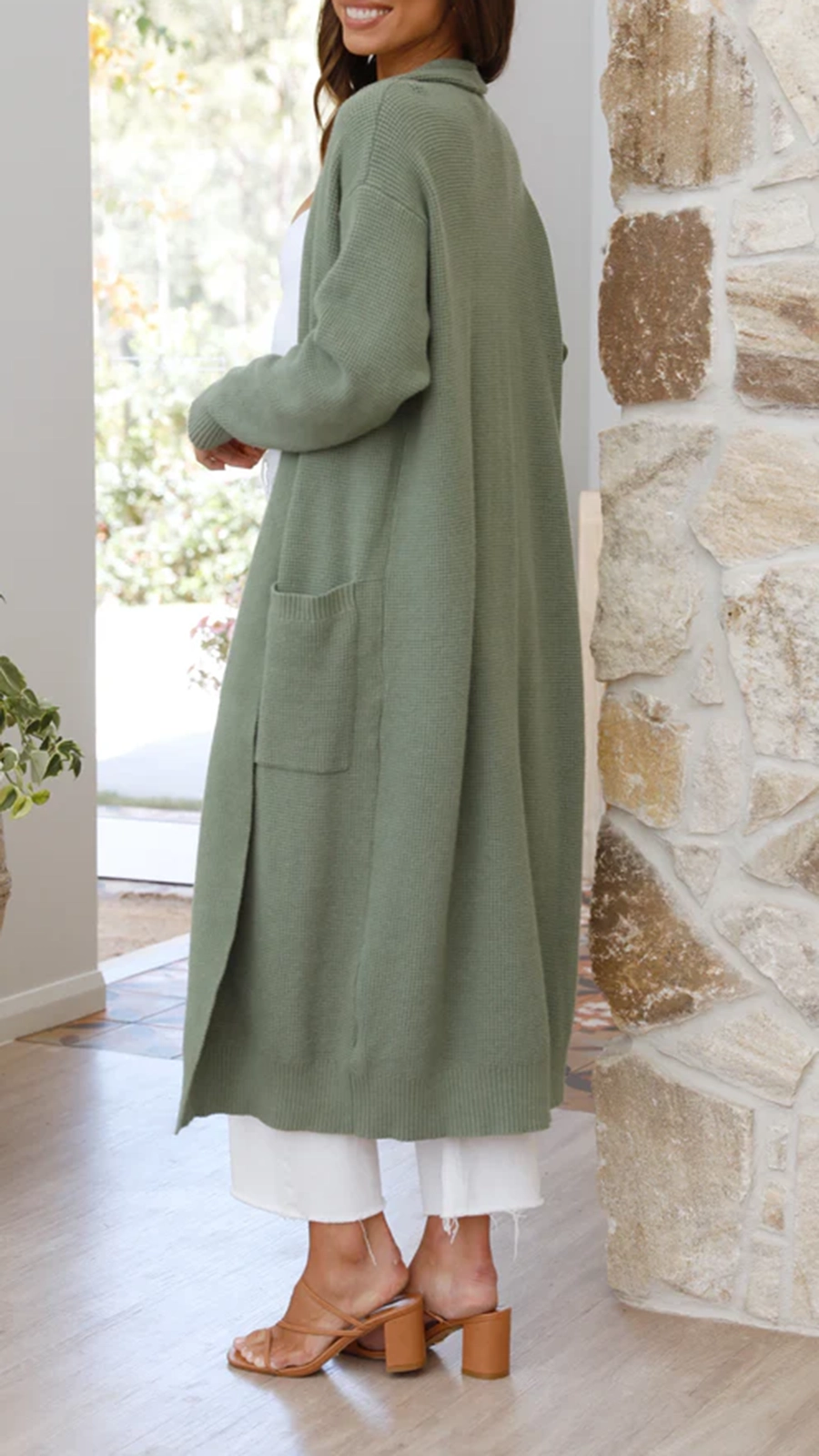 Nadine Cardigan - Beige - Image 9