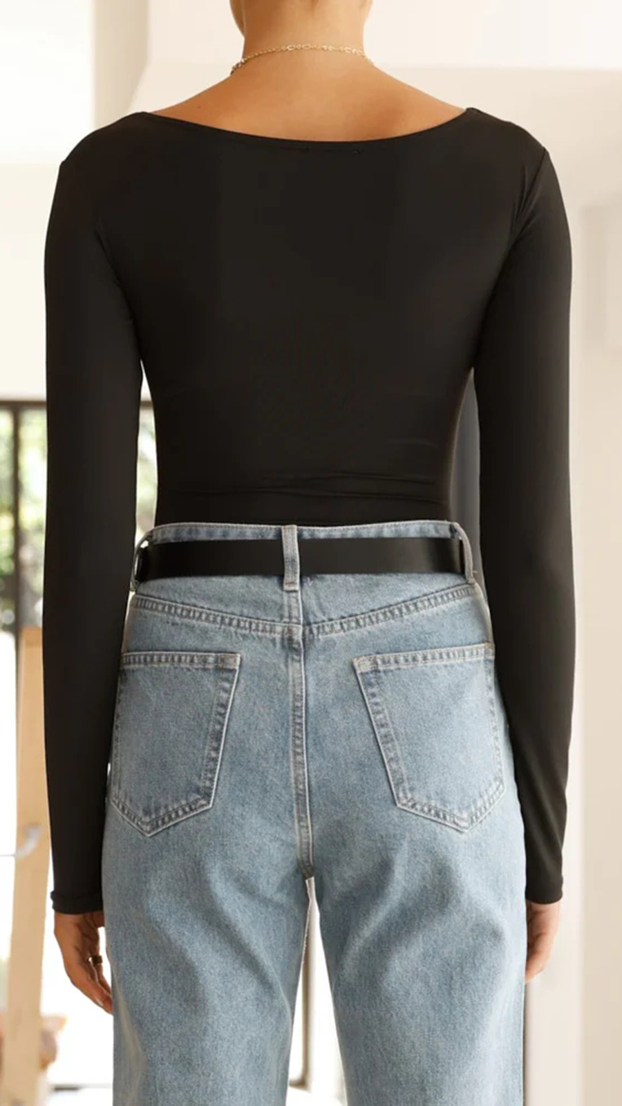 Cora Jeans - Mid Blue Denim - Image 8