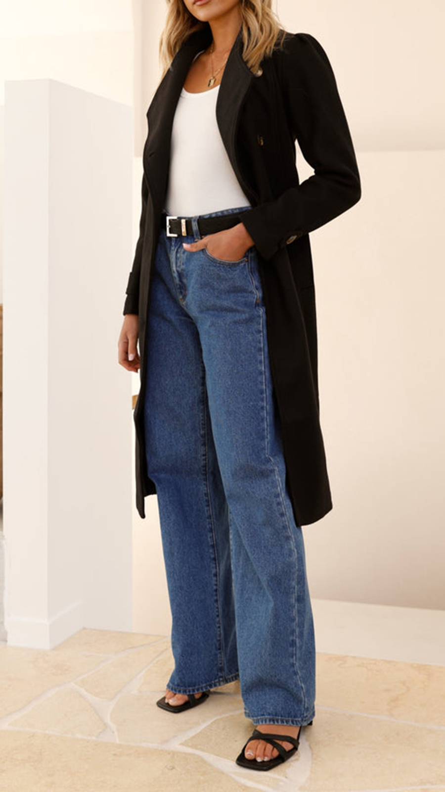 Xenos Coat - Black - Image 5